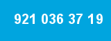921 036 37 19 921 036 37 19